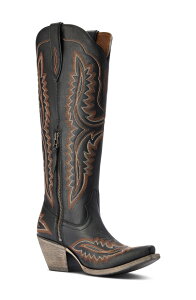 �A���A�g ���f�B�[�X �V���[�Y �u�[�c�E���C���u�[�c Ariat Casanova Western Boot Brooklyn Black �u���b�N