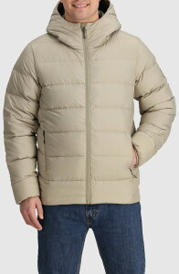 �A�E�g�h�A���T�[�` �����Y �A�E�^�[ �W���P�b�g�E�u���]�� �_�E�� Outdooresearch Coldfront 700 Fill Power Down Insulated Hooded Ripstopackable Puffer Jacket Pro Khaki �J�[�L
