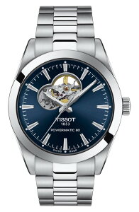 �e�B�\�b�g �����Y �A�N�Z�T���[ �r���v Tissot-Classic Powermatic 80 Open Heart Bracelet Watch 40mm Grey �O���[