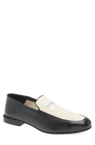 �W�o���V�[ �����Y �V���[�Y �X���b�|���E���[�t�@�[ ���S Givenchy Logo Label Convertible Loafer Black/ Natural �u���b�N