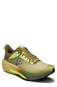 �N���t�g �����Y �V���[�Y �X�j�[�J�[ Craft NordLite Ultra Pro Running Shoe Leaf/ Contrast Yellow �C�G���[