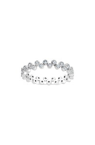 �X�^�[�����O�t�H�[�G�o�[ ���f�B�[�X �A�N�Z�T���[ �w�� Sterling Forever Cubic Zirconia Band Ring Silver �V���o�[