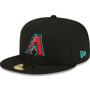 �j���[�G�� �����Y �A�N�Z�T���[ �X�q Men's New Era Black Arizona Diamondbacks Alternate Authenticollection-Field 59FIFTY Fitted Hat Black �u���b�N