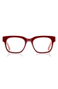�A�C�u�u�X ���f�B�[�X �A�N�Z�T���[ �T���O���X�E�A�C�E�F�A eyebobs Numero Uno 49mm Blue Light Blocking Rectangulareaders Wine / Blush Layer ���C��
