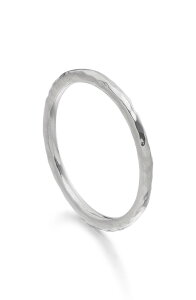 ���j�J���B�i�_�[ ���f�B�[�X �A�N�Z�T���[ �w�� Monica Vinader Siren Hammered Ring Silver �V���o�[