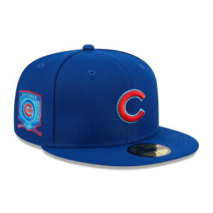�j���[�G�� �����Y �A�N�Z�T���[ �X�q Men's New Era Royal Chicago Cubs 2023 MLB Father's Day On-Field 59FIFTY Fitted Hat Royal