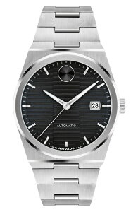 ���o�h �����Y �A�N�Z�T���[ �r���v Movado Bold Quest Bracelet Watch 39mm Black �u���b�N
