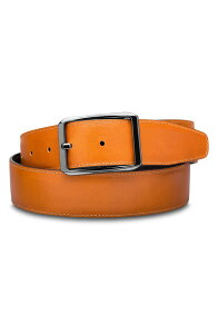 �{�X�J �����Y �A�N�Z�T���[ �x���g ���U�[ Bosca Del Greco Reversibleather Belt Amber �A���o�[