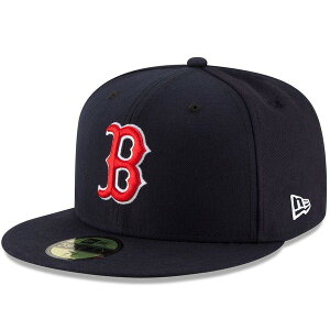 �j���[�G�� ���f�B�[�X �A�N�Z�T���[ �X�q Men's New Era Navy Boston Red Sox Game Authenticollection-Field 59FIFTY Fitted Hat Navy �l�C�r�[