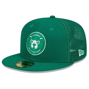 �j���[�G�� �����Y �A�N�Z�T���[ �X�q Men's New Era Green Chicago Cubs 2022 St. Patrick's Day 59FIFTY Fitted Hat Green �O���[��