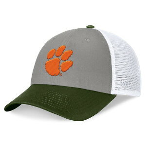 �g�b�v�I�u�U���[���h �����Y �A�N�Z�T���[ �X�q Men's Top of the World Gray/Green Clemson Tigers OHT Military Appreciation Badge Trucker Adjustable Hat Gray �O���[