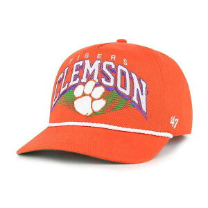 �t�H�[�e�B�[�Z�u�� �����Y �A�N�Z�T���[ �X�q Men's '47 Orange Clemson Tigers Pomona Rope Hitch Adjustable Hat Orange �I�����W