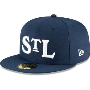 �j���[�G�� �����Y �A�N�Z�T���[ �X�q Men's New Era Navy St. Louistars Cooperstown Collection Turn Back The Clock 59FIFTY Fitted Hat Navy �l�C�r�[
