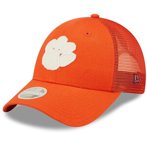 �j���[�G�� ���f�B�[�X �A�N�Z�T���[ �X�q ���S Women's New Era Orange Clemson Tigers 9FORTYLogo Spark Trucker Snapback Hat Orange �I�����W