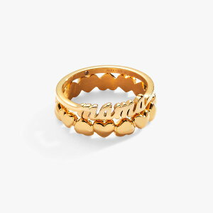 �A���b�N�X�A���h�A�j ���f�B�[�X �A�N�Z�T���[ �w�� Alex and Ani Mama Ring Set of 2 Gold �S�[���h