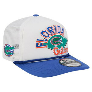 �j���[�G�� �����Y �A�N�Z�T���[ �X�q Men's New Era White Florida Gators Diamond 19TWENTY Golfer Adjustable Hat White �z���C�g