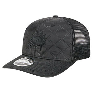 �j���[�G�� �����Y �A�N�Z�T���[ �X�q �L���e�B���O Men's New Era Black Phoenix Suns Quilted 9SEVENTY Trucker Adjustable Hat Black �u���b�N