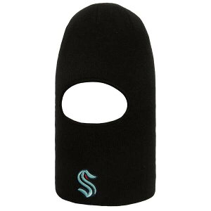�~�b�`�F��&�l�X �����Y �A�N�Z�T���[ �X�q Men's Mitchell & Ness Black Seattle Kraken Tailgate Balaclava Black �u���b�N