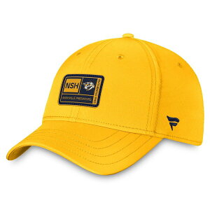 �t�@�i�e�B�N�X �����Y �A�N�Z�T���[ �X�q Men's Fanatics Branded Gold Nashville Predators Authentic Pro Training Camp Flex Hat Gold �S�[���h