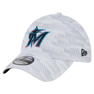 �j���[�G�� �����Y �A�N�Z�T���[ �X�q Men'sNew Era White Miami Marlins Graded 39THIRTY Flex Hat White �z���C�g