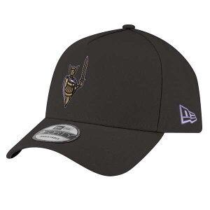 �j���[�G�� �����Y �A�N�Z�T���[ �X�q ���S Men'sNew Era Eclipse Black Golden State Valkyries Core Logo A-Frame 9FORTY Adjustable Hat Eclipse Black �u���b�N