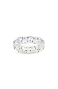 �X�^�[�����O�t�H�[�G�o�[ ���f�B�[�X �A�N�Z�T���[ �w�� Sterling Forever Janis Pear Cubic Zirconia Eternity Band Ring Silver �V���o�[