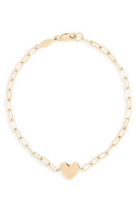 �A���W�[ ���f�B�[�X �A�N�Z�T���[ �u���X���b�g�E�o���O���E�A���N���b�g Anzie Amour Engravable Heart Pendant Bracelet Gold �S�[���h