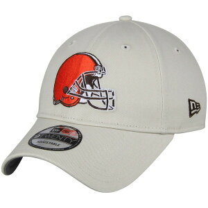 �j���[�G�� �����Y �A�N�Z�T���[ �X�q Men's New Era Khaki Cleveland Browns Playmaker 9TWENTY Adjustable Hat Khaki �J�[�L