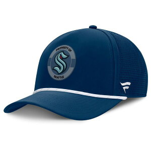 �t�@�i�e�B�N�X �����Y �A�N�Z�T���[ �X�q Men's Fanatics Deep Sea Blue Seattle Kraken Authentic Pro Rink Adjustable Hat Navy �l�C�r�[
