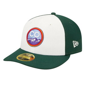 �j���[�G�� �����Y �A�N�Z�T���[ �X�q Men's New Era Green Colorado Rockies 2022 City Connect Low Profile 59FIFTY Fitted Hat Green �O���[��