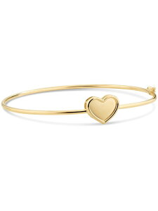 �f���@�^ ���f�B�[�X �A�N�Z�T���[ �u���X���b�g�E�o���O���E�A���N���b�g DEVATA Sweet Heart Bangle Bracelet in 14K Gold 13mm Yellow Gold �C�G���[