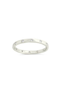 �X�^�[�����O�t�H�[�G�o�[ ���f�B�[�X �A�N�Z�T���[ �w�� Sterling Forever Mindy Cubic Zirconia Studded Band Ring Silver �V���o�[