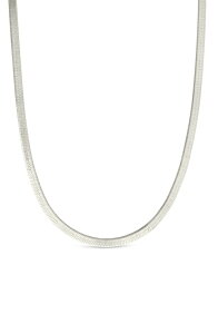 �X�^�[�����O�t�H�[�G�o�[ ���f�B�[�X �A�N�Z�T���[ �l�b�N���X�E�`���[�J�[ ���[�X Sterling Forever Sterling Silver Herringbone Chainecklace Silver �V���o�[