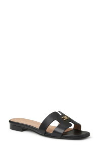 �u���[�m�}�O�� ���f�B�[�X �V���[�Y �T���_�� Bruno Magli Fina Slide Sandal Black �u���b�N