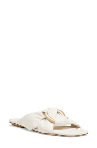 �X�`���A�[�g ���C�c�}�� ���f�B�[�X �V���[�Y �T���_�� Stuart Weitzman Cece Slide Sandal Cream. �N���[��