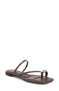 ���B���X ���f�B�[�X �V���[�Y �T���_�� Vince Polli Toe Loop Sandal Molton Brown �u���E��