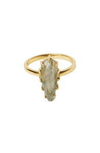 �A���W�F���g���B�[���H ���f�B�[�X �A�N�Z�T���[ �w�� Argento Vivo Sterling Silver Labradorite Ringold �S�[���h