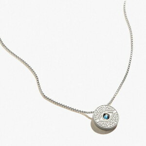 �A���b�N�X�A���h�A�j ���f�B�[�X �A�N�Z�T���[ �l�b�N���X�E�`���[�J�[ ���[�X Alex and Ani Evil Eye Crystal Necklace Silver �V���o�[