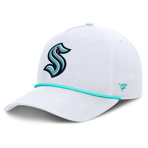 �t�@�i�e�B�N�X �����Y �A�N�Z�T���[ �X�q Men's Fanatics White Seattle Kraken Rope A-Frame Adjustable Hat White �z���C�g