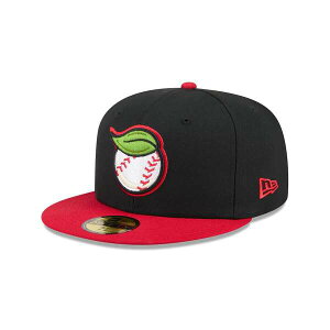 �j���[�G�� �����Y �A�N�Z�T���[ �X�q Men'sNew Era Black Fresno Grizzlies Theme Nights 59FIFTY Fitted Hat Black �u���b�N