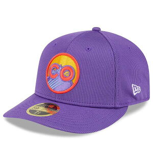 �j���[�G�� �����Y �A�N�Z�T���[ �X�q Men's New Era Purple Colorado Rockies 2025 City Connect Batting Practice Low Profile 59FIFTY Fitted Hat Purple �p�[�v��
