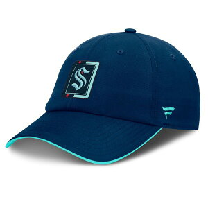 �t�@�i�e�B�N�X �����Y �A�N�Z�T���[ �X�q Men's Fanatics Deep Sea Blue/Light Blue Seattle Kraken Authentic Pro Ripstop Adjustable Hat Navy �l�C�r�[