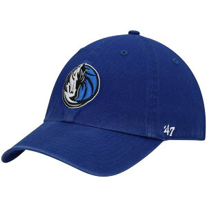 �t�H�[�e�B�[�Z�u�� �����Y �A�N�Z�T���[ �X�q Men's '47 Royal Dallas Mavericks Team Clean Up Adjustable Hat Royal