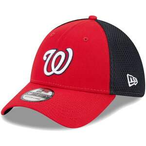 �j���[�G�� �����Y �A�N�Z�T���[ �X�q Men's New Era Red Washingtonationals Team Neo 39THIRTY Flex Hat Red ���b�h