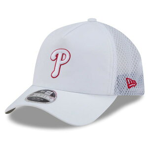 �j���[�G�� �����Y �A�N�Z�T���[ �X�q Men's New Era White Philadelphia Phillies 2026 Batting Practice Apex 9FORTY Adjustable Trucker Hat White �z���C�g