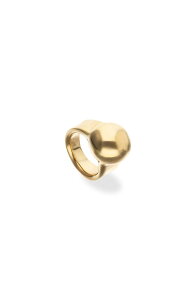 �E�m�f 50 ���f�B�[�X �A�N�Z�T���[ �w�� UNODE50 18k gold-plated ring in the shape of a sphere Gold �S�[���h