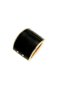�\�R ���f�B�[�X �A�N�Z�T���[ �w�� SOKO Sana Horn Band Ring Brass/ Black �u���b�N