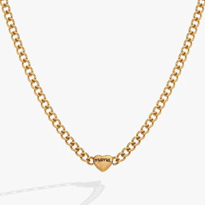 �A���b�N�X�A���h�A�j ���f�B�[�X �A�N�Z�T���[ �l�b�N���X�E�`���[�J�[ ���[�X Alex and Ani Mama Curb Chainecklace Gold �S�[���h