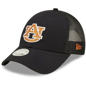 �j���[�G�� ���f�B�[�X �A�N�Z�T���[ �X�q ���S Women's New Era Navy Auburn Tigers 9FORTYLogo Spark Trucker Snapback Hat Navy �l�C�r�[