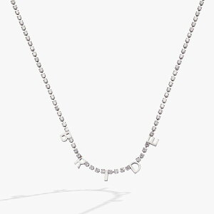 �A���b�N�X�A���h�A�j ���f�B�[�X �A�N�Z�T���[ �l�b�N���X�E�`���[�J�[ ���[�X Alex and Ani Bride Tennis Chainecklace Silver �V���o�[